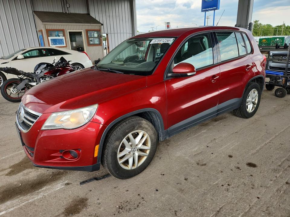 Aukcja sprzedaży 2011 Volkswagen Tiguan, vin: WVGAV7AX8BW001533, numer aukcji: 67891256