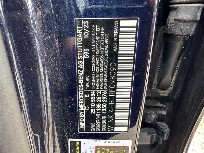 66762276 :رقم المزاد ، W1NKJ4HB1RF098090 vin ، 2024 Mercedes-benz Glc Coupe مزاد بيع