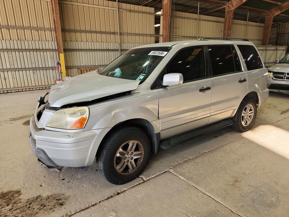 2004 Honda Pilot მანქანა იყიდება აუქციონზე, vin: 2HKYF18574H505789, აუქციონის ნომერი: 69823586