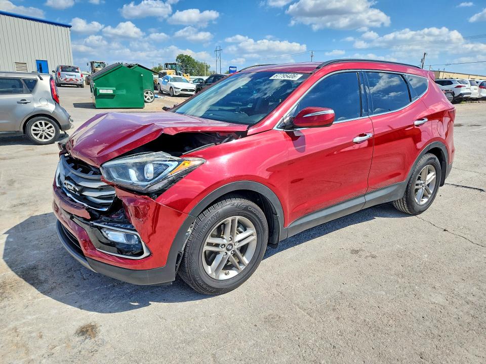2018 Hyundai Santa Fe Sport მანქანა იყიდება აუქციონზე, vin: 5XYZU3LB0JG505638, აუქციონის ნომერი: 67795406