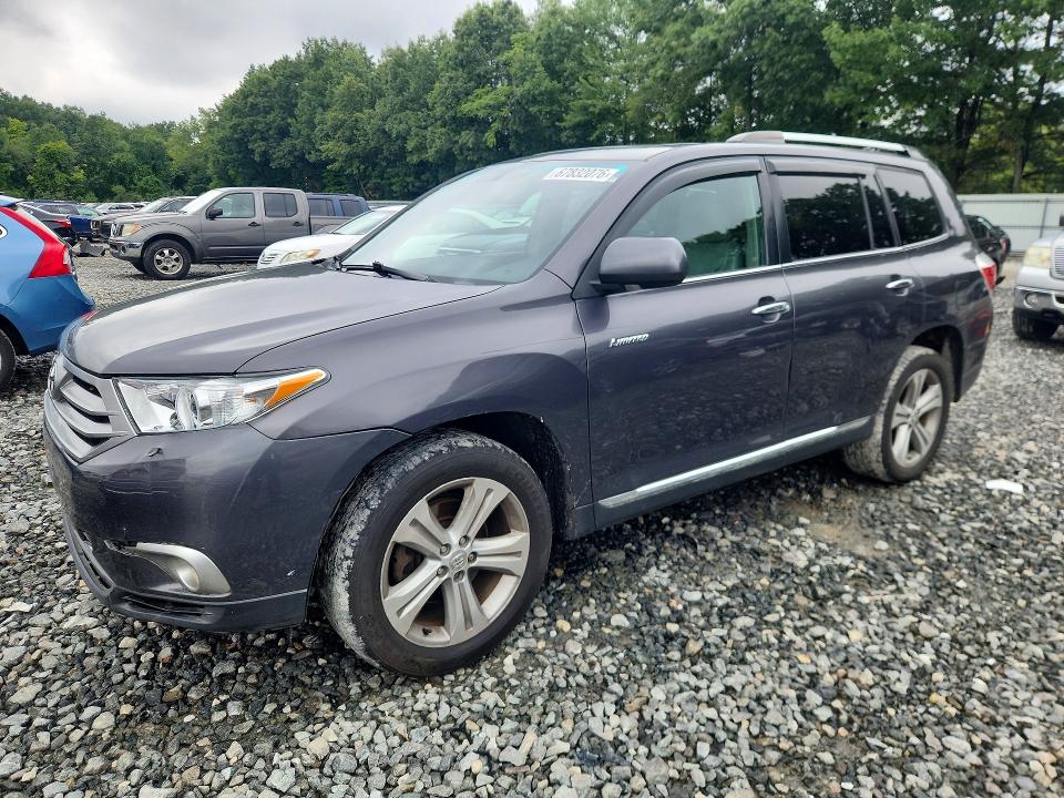 2012 Toyota Highlander მანქანა იყიდება აუქციონზე, vin: 5TDDK3EH9CS153666, აუქციონის ნომერი: 67832076