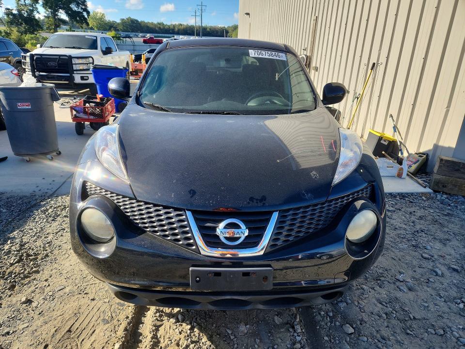 2011 Nissan Juke მანქანა იყიდება აუქციონზე, vin: JN8AF5MV3BT009755, აუქციონის ნომერი: 70675846