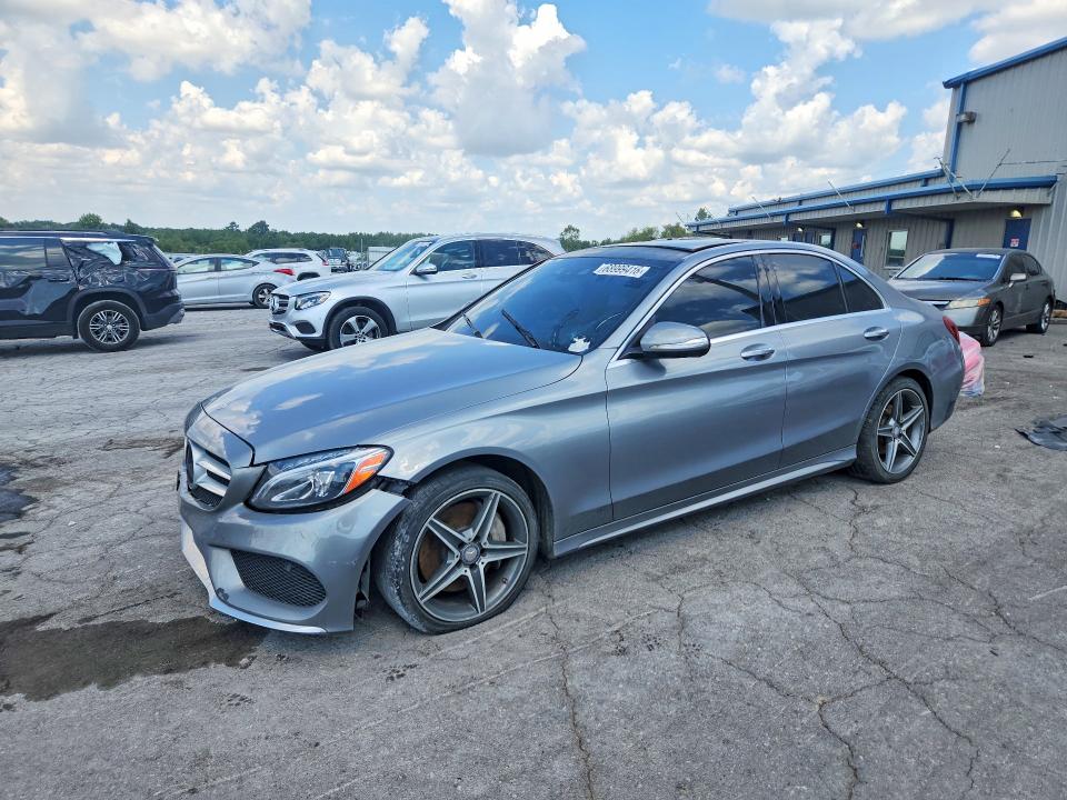 68999416 :رقم المزاد ، 55SWF4KB6FU014590 vin ، 2015 Mercedes-benz C مزاد بيع