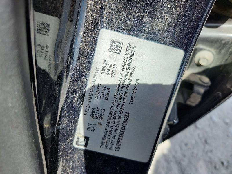 Aukcja sprzedaży 2013 Buick Verano, vin: 1G4PP5SKXD4184234, numer aukcji: 67906976