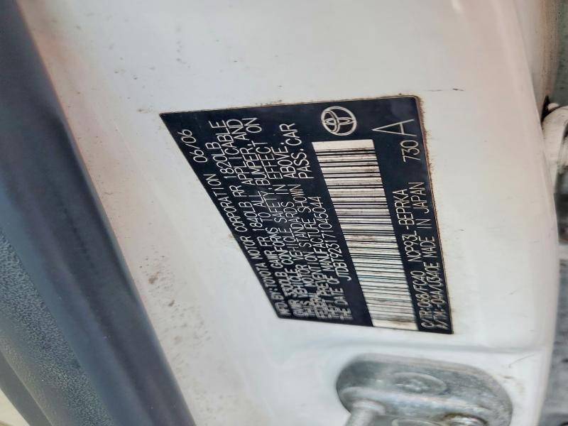 Продажа на аукционе авто 2007 Toyota Yaris, vin: JTDBT923171045044, номер лота: 70121056
