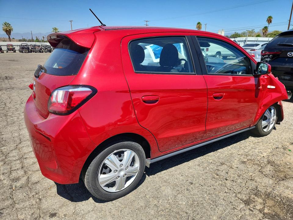 2024 Mitsubishi Mirage მანქანა იყიდება აუქციონზე, vin: ML32AUHJXRH020624, აუქციონის ნომერი: 67673046