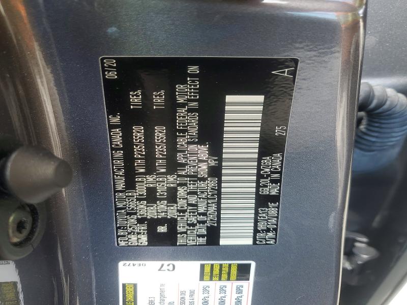 2020 Lexus Rx მანქანა იყიდება აუქციონზე, vin: 2T2HZMAA1LC172860, აუქციონის ნომერი: 69584586