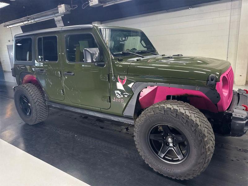 2021 Jeep Wrangler Unlimited მანქანა იყიდება აუქციონზე, vin: 1C4HJXFG1MW564451, აუქციონის ნომერი: 68663846
