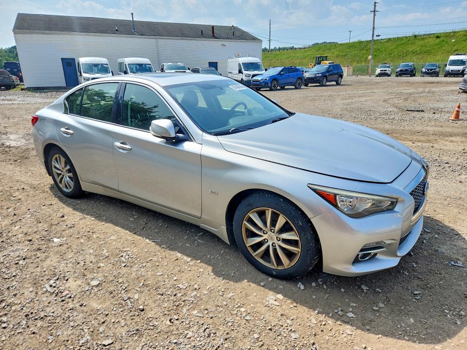 2017 Infiniti Q50 მანქანა იყიდება აუქციონზე, vin: JN1EV7AR0HM832619, აუქციონის ნომერი: 67404746