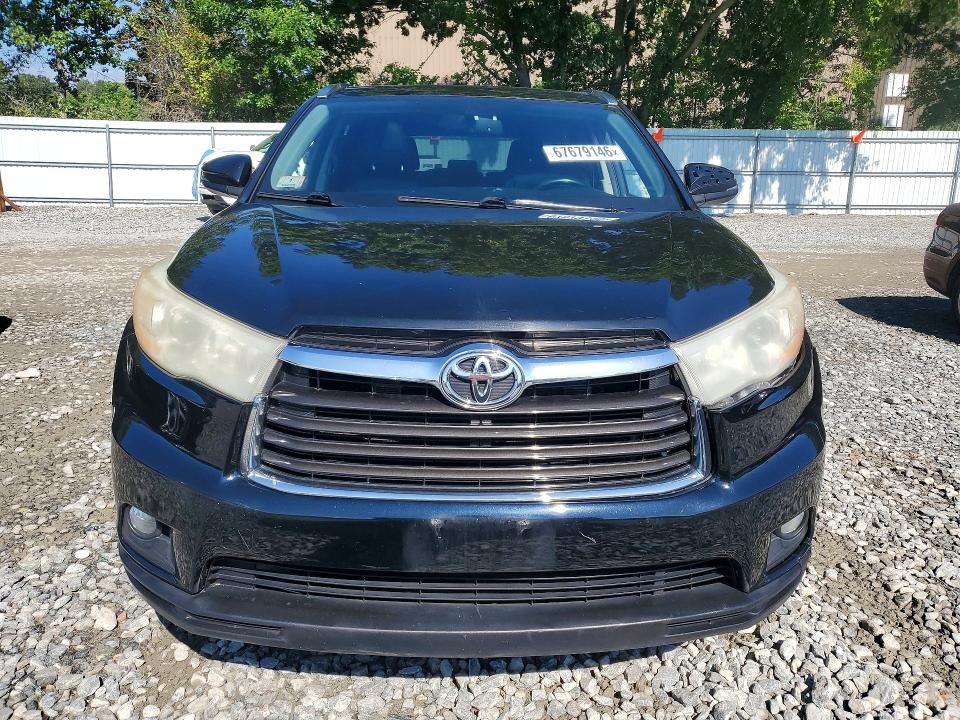 67679146 :رقم المزاد ، 5TDJKRFH0ES034539 vin ، 2014 Toyota Highlander مزاد بيع
