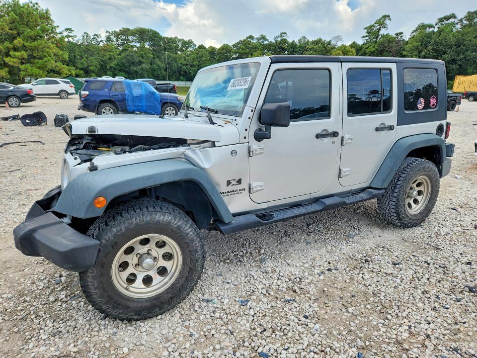 2008 Jeep Wrangler Unlimited მანქანა იყიდება აუქციონზე, vin: 1J4GA39188L563276, აუქციონის ნომერი: 68208296