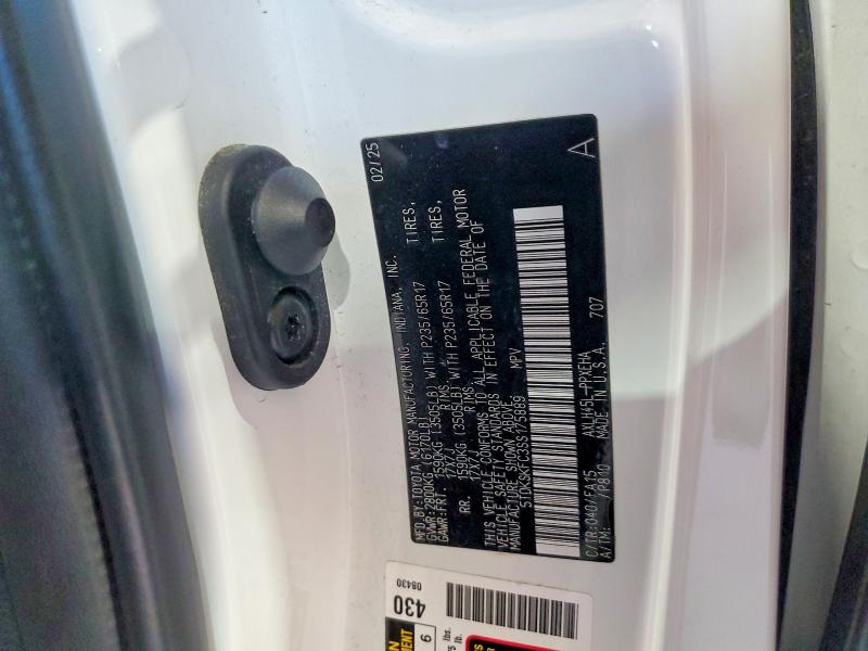 2025 Toyota Sienna მანქანა იყიდება აუქციონზე, vin: 5TDKSKFC3SS175889, აუქციონის ნომერი: 69009036