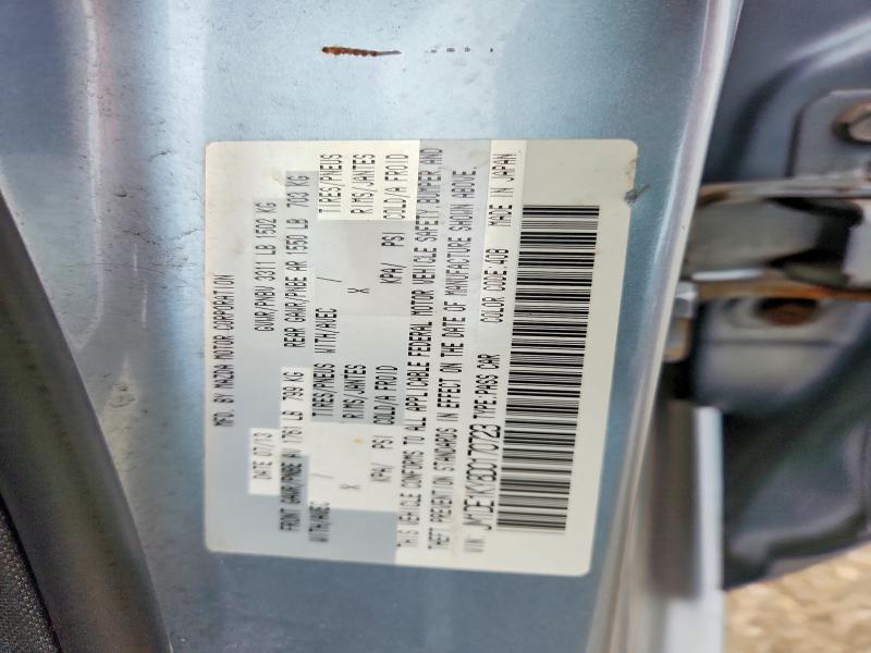 2013 Mazda Mazda2 მანქანა იყიდება აუქციონზე, vin: JM1DE1KY8D0170723, აუქციონის ნომერი: 71098806
