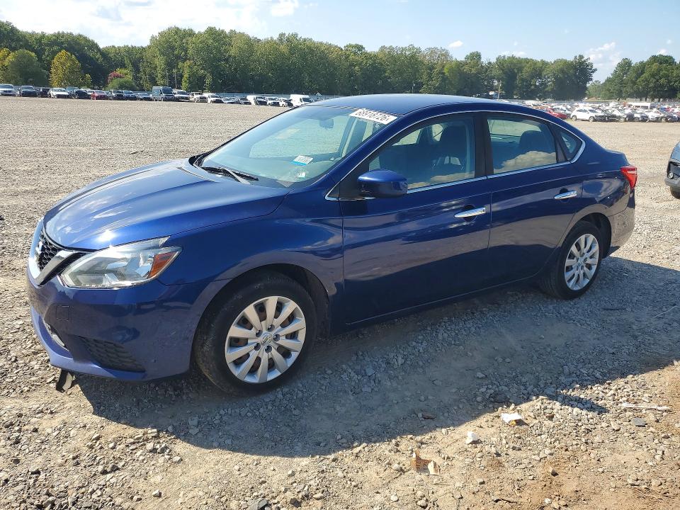 2019 Nissan Sentra მანქანა იყიდება აუქციონზე, vin: 3N1AB7AP4KY401159, აუქციონის ნომერი: 68918726