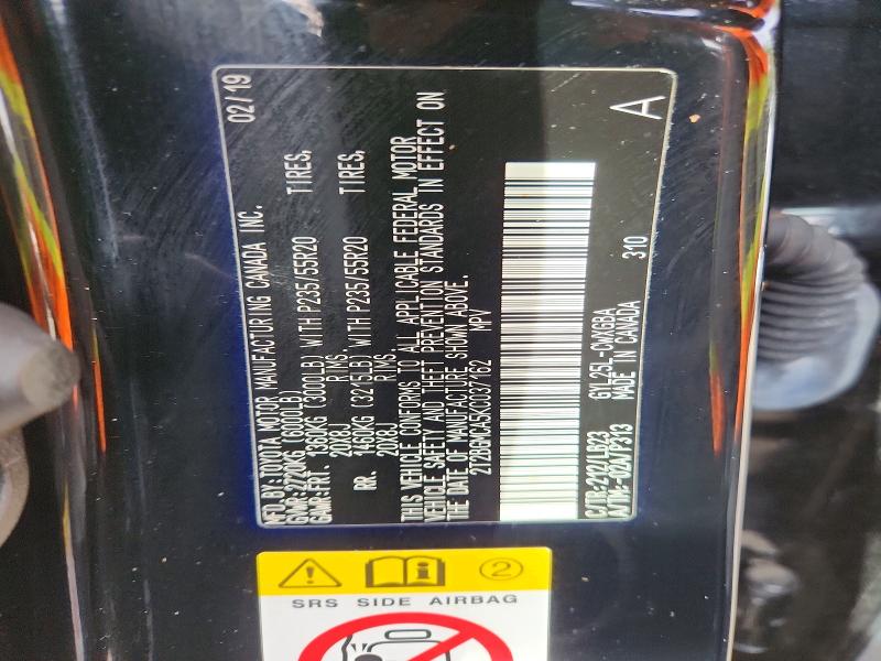 Aukcja sprzedaży 2019 Lexus Rx 450h, vin: 2T2BGMCA5KC037162, numer aukcji: 69008096