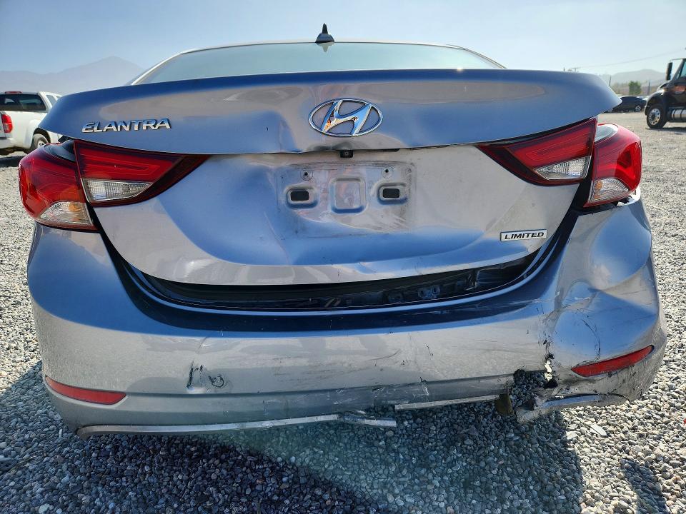 69025166 :رقم المزاد ، 5NPDH4AE3FH623619 vin ، 2015 Hyundai Elantra مزاد بيع