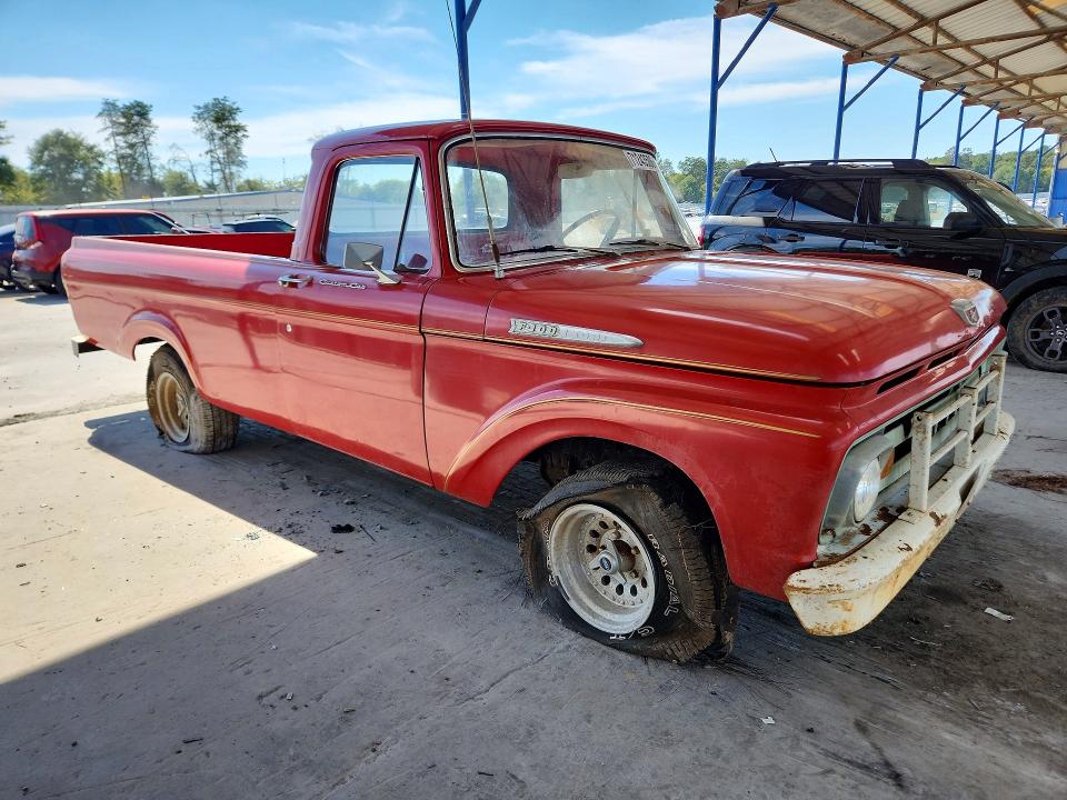 71243506 :رقم المزاد ، F10JR110055 vin ، 1961 Ford F100 مزاد بيع