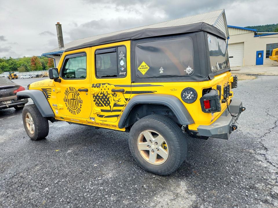 69741816 :رقم المزاد ، 1C4HJXDN9JW292860 vin ، 2018 Jeep Wrangler Unlimited مزاد بيع