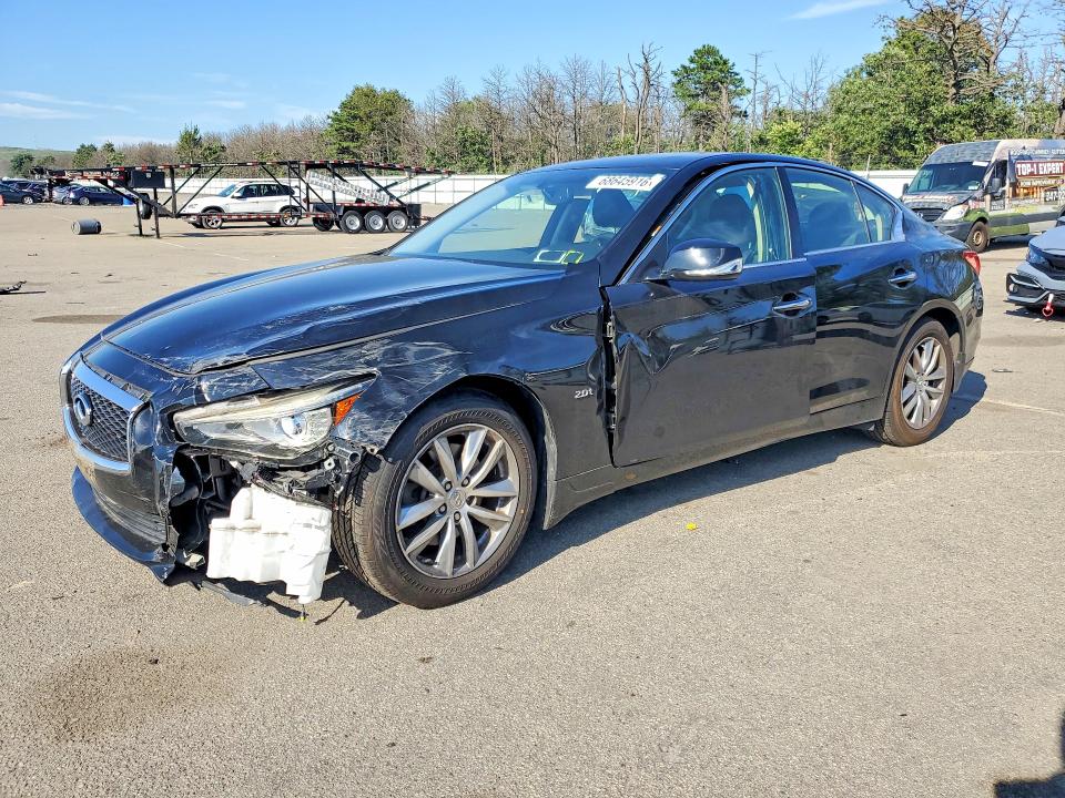 2017 Infiniti Q50 მანქანა იყიდება აუქციონზე, vin: JN1CV7AR3HM680391, აუქციონის ნომერი: 68645916