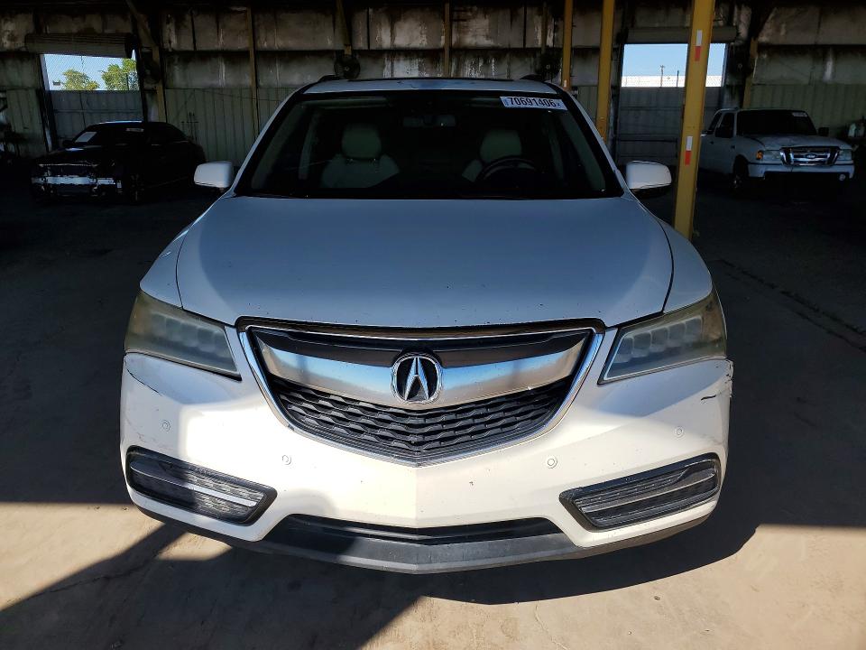 70691406 :رقم المزاد ، 5FRYD3H83FB002238 vin ، 2015 Acura Mdx مزاد بيع