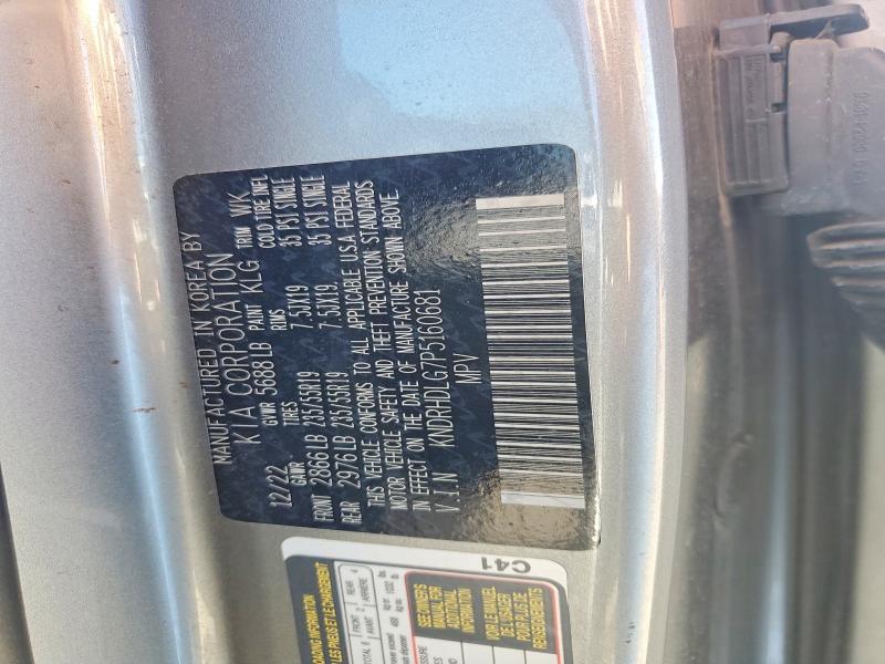 Aukcja sprzedaży 2023 Kia Sorento, vin: KNDRHDLG7P5160681        , numer aukcji: 69231376