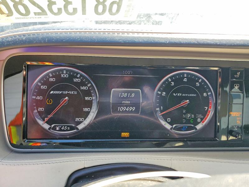 2014 Mercedes-benz S მანქანა იყიდება აუქციონზე, vin: WDDUG7JBXEA034802, აუქციონის ნომერი: 68133286