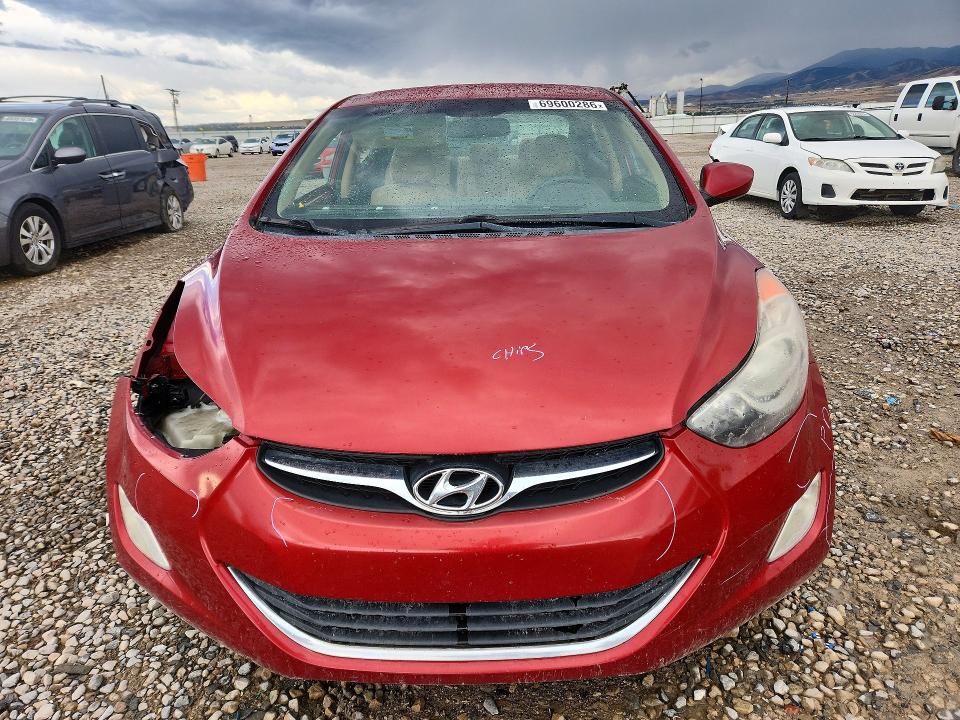 2012 Hyundai Elantra მანქანა იყიდება აუქციონზე, vin: KMHDH4AE7CU273053, აუქციონის ნომერი: 69600286