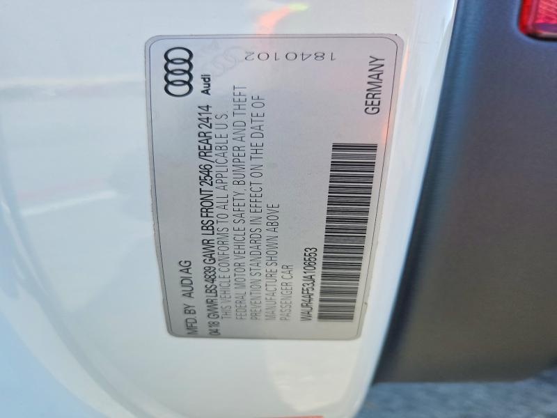 Продажа на аукционе авто 2018 Audi S5, vin: WAUR4AF53JA106553, номер лота: 69242006