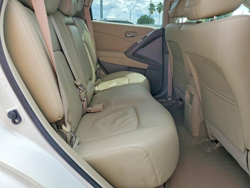 2010 Nissan Murano მანქანა იყიდება აუქციონზე, vin: JN8AZ1MW6AW136876, აუქციონის ნომერი: 70276006