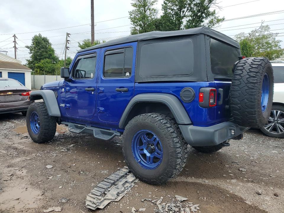 70690896 :رقم المزاد ، 1C4HJXDG1KW690812 vin ، 2019 Jeep Wrangler Unlimited مزاد بيع