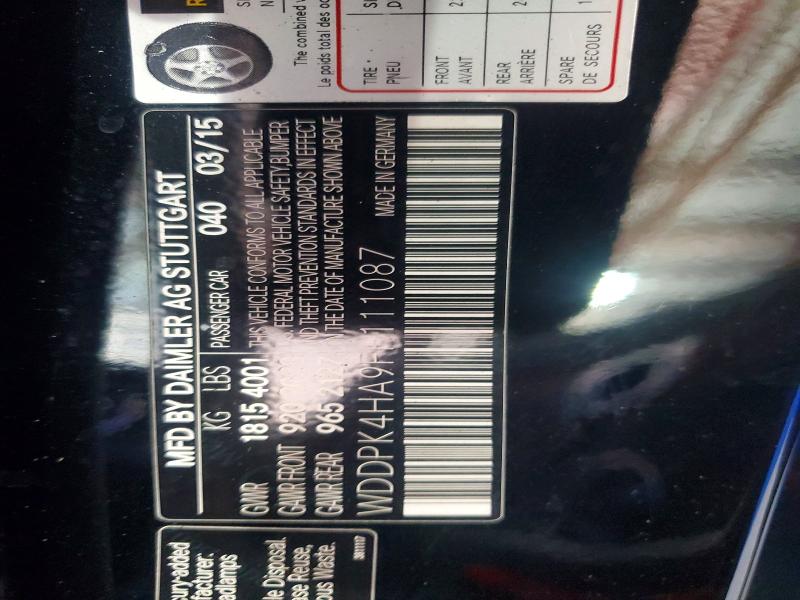 69003246 :رقم المزاد ، WDDPK4HA9FF111087 vin ، 2015 Mercedes-benz Slk مزاد بيع