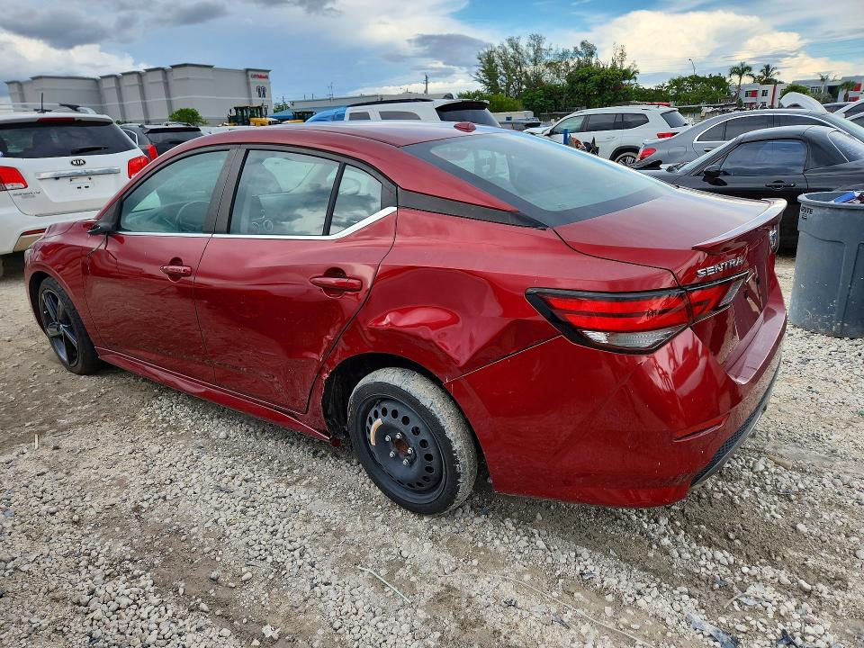 2022 Nissan Sentra მანქანა იყიდება აუქციონზე, vin: 3N1AB8DV7NY203860, აუქციონის ნომერი: 69421616
