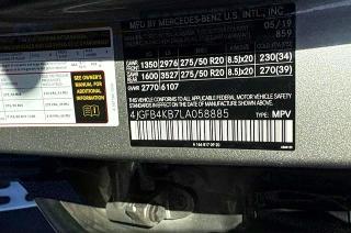 Aukcja sprzedaży 2020 Mercedes-benz Gle, vin: 4JGFB4KB7LA058885, numer aukcji: 71304586