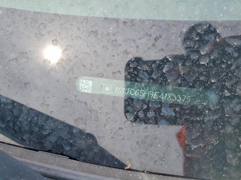 68123956 :رقم المزاد ، 1G1JC6SH9E4183375 vin ، 2014 Chevrolet Sonic مزاد بيع