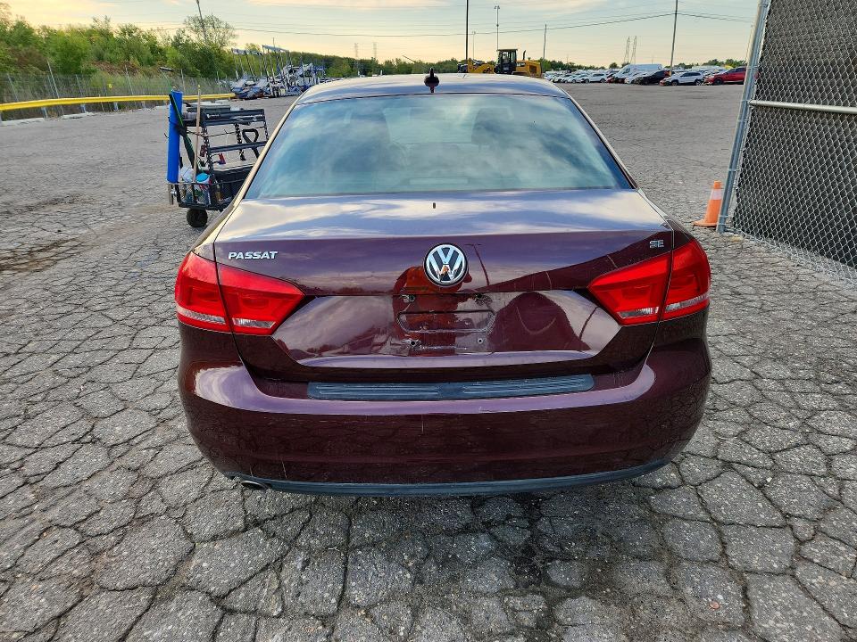 2014 Volkswagen Passat მანქანა იყიდება აუქციონზე, vin: 1VWBN7A34EC023361, აუქციონის ნომერი: 68506176