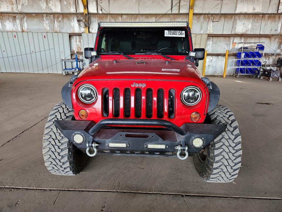 70500156 :رقم المزاد ، 1C4BJWEGXCL188981 vin ، 2012 Jeep Wrangler Unlimited مزاد بيع