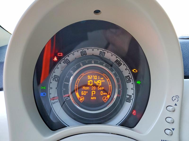 70619236 :رقم المزاد ، 3C3CFFER6DT529407 vin ، 2013 Fiat 500 مزاد بيع