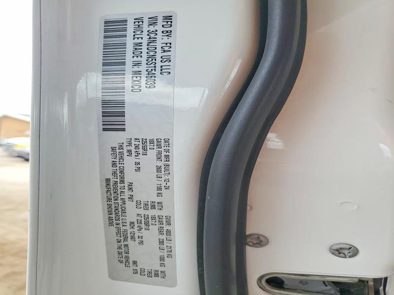 67541806 :رقم المزاد ، 3C4NJDCN5ST546039 vin ، 2025 Jeep Compass مزاد بيع