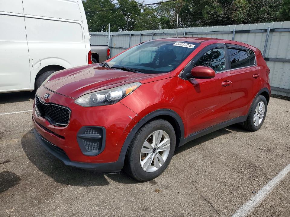 Aukcja sprzedaży 2018 Kia Sportage, vin: KNDPM3ACXJ7372466, numer aukcji: 68657216