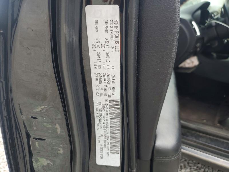 67315336 :رقم المزاد ، 1C4RDJAG9HC799297 vin ، 2017 Dodge Durango مزاد بيع