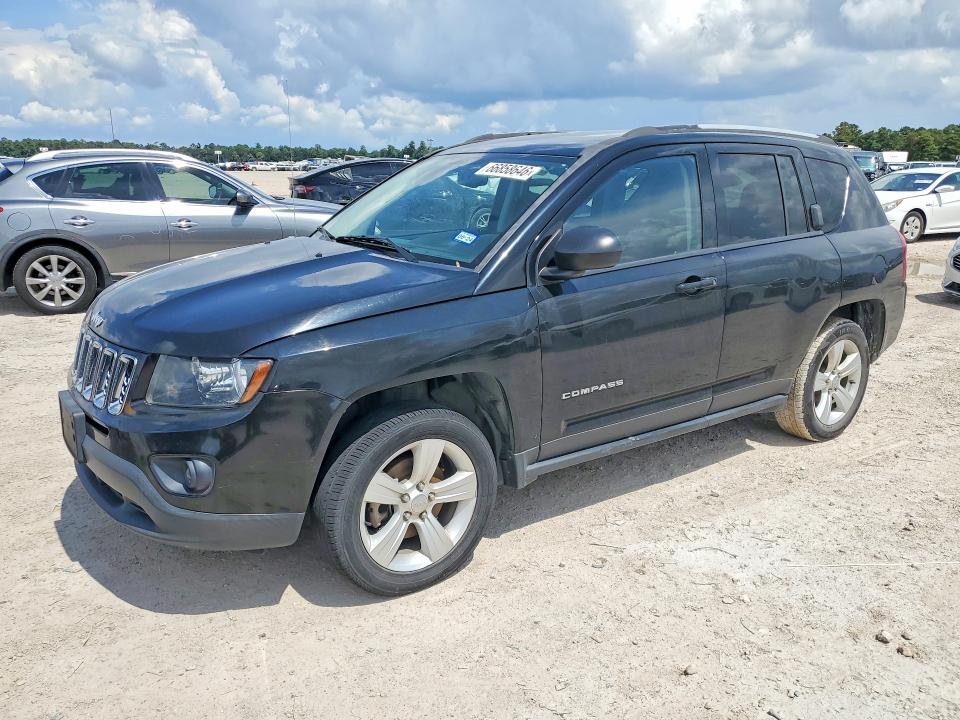 2017 Jeep Compass მანქანა იყიდება აუქციონზე, vin: 1C4NJDBB8HD142707, აუქციონის ნომერი: 66858646
