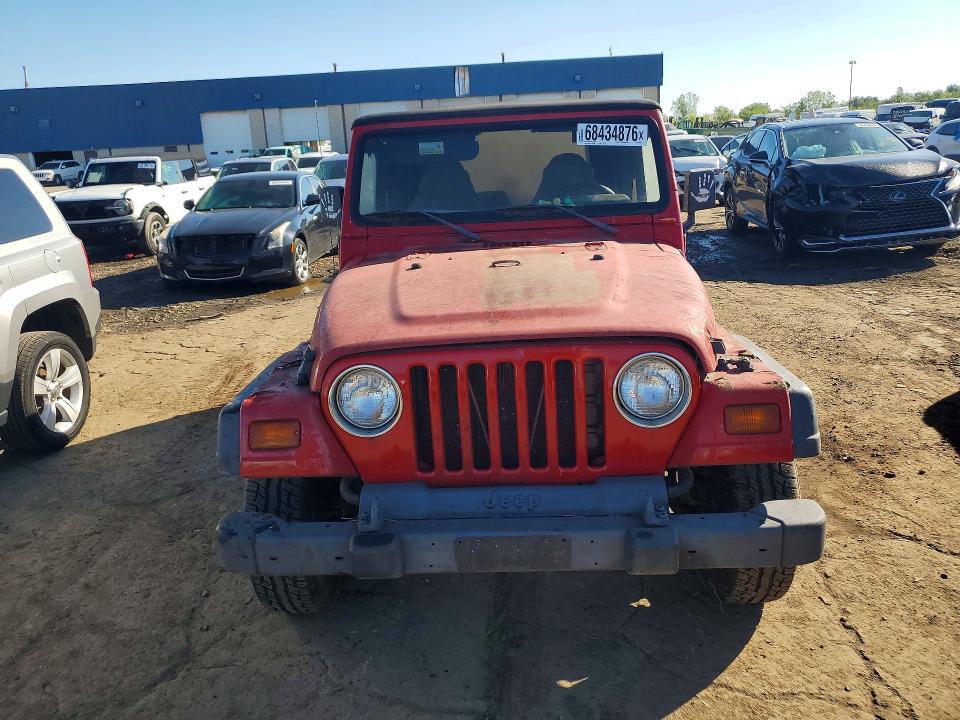 1998 Jeep Wrangler / Tj მანქანა იყიდება აუქციონზე, vin: 1J4FY19S1WP780842, აუქციონის ნომერი: 68434876