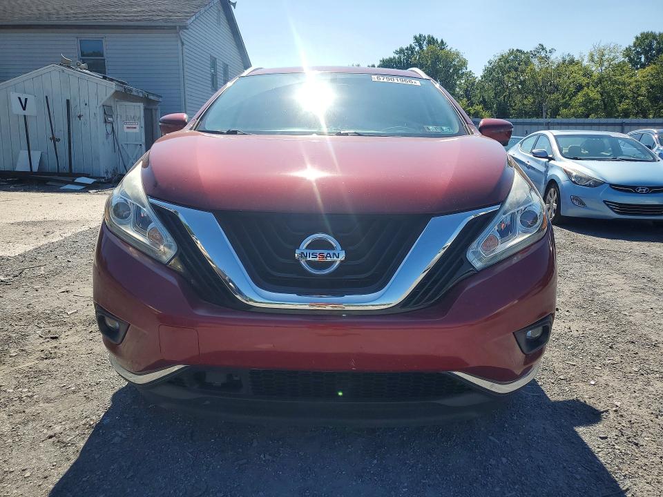 67901966 :رقم المزاد ، 5N1AZ2MH5JN176306 vin ، 2018 Nissan Murano مزاد بيع