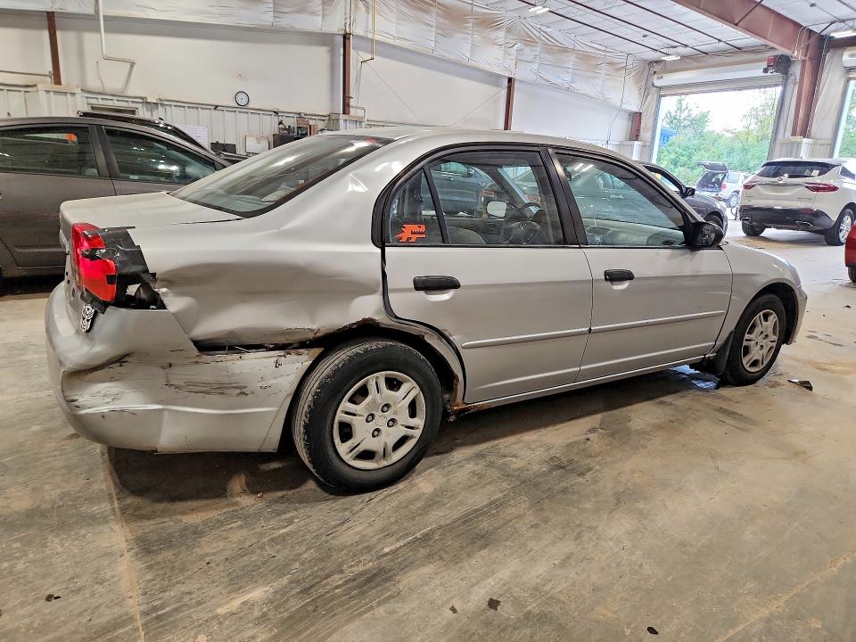 2001 Honda Civic მანქანა იყიდება აუქციონზე, vin: JHMES16561S007774, აუქციონის ნომერი: 66815726