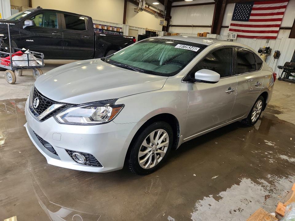 2019 Nissan Sentra მანქანა იყიდება აუქციონზე, vin: 3N1AB7AP2KY305904, აუქციონის ნომერი: 69728346