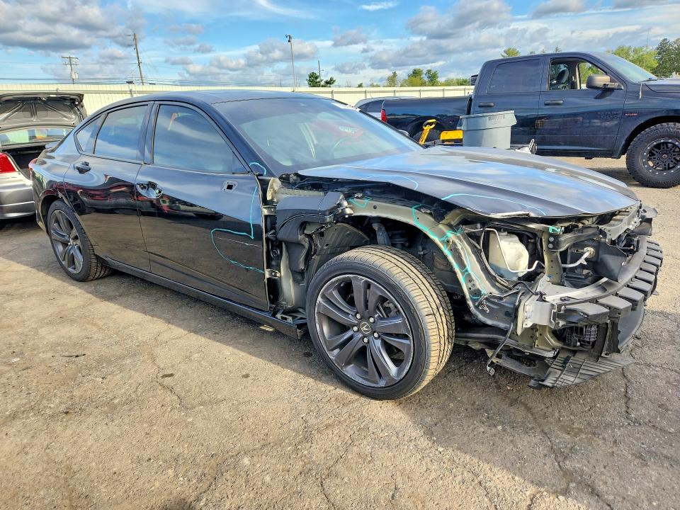 2022 Acura Tlx მანქანა იყიდება აუქციონზე, vin: 19UUB5F52NA001200, აუქციონის ნომერი: 69951506