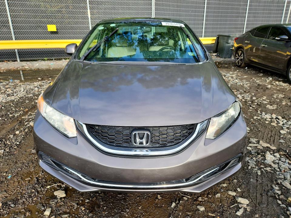 2013 Honda Civic მანქანა იყიდება აუქციონზე, vin: 19XFB2F95DE249073, აუქციონის ნომერი: 70363496