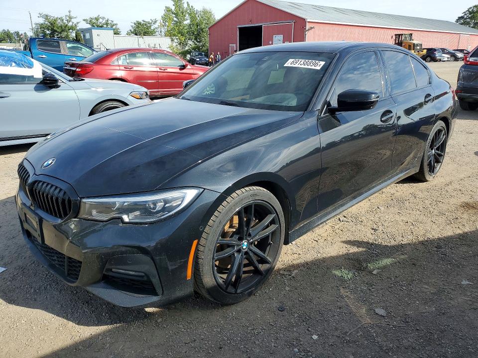 2021 Bmw 330xi მანქანა იყიდება აუქციონზე, vin: 3MW5R7J0XM8B55750, აუქციონის ნომერი: 69138896