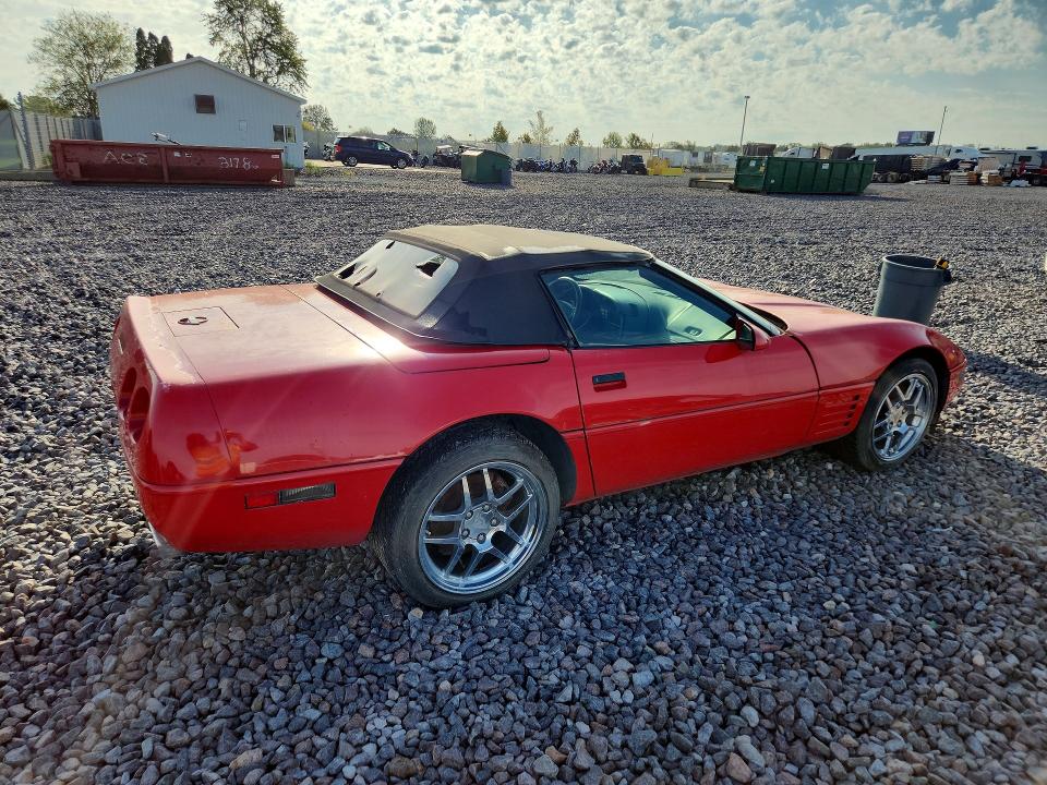 68165786 :رقم المزاد ، 1G1YY3382M5109608 vin ، 1991 Chevrolet Corvette مزاد بيع
