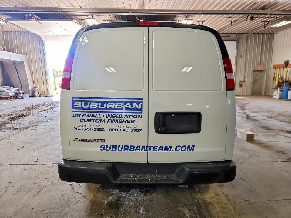 2023 Chevrolet Express 2500 მანქანა იყიდება აუქციონზე, vin: 1GCWGAFP0P1250438, აუქციონის ნომერი: 68746986
